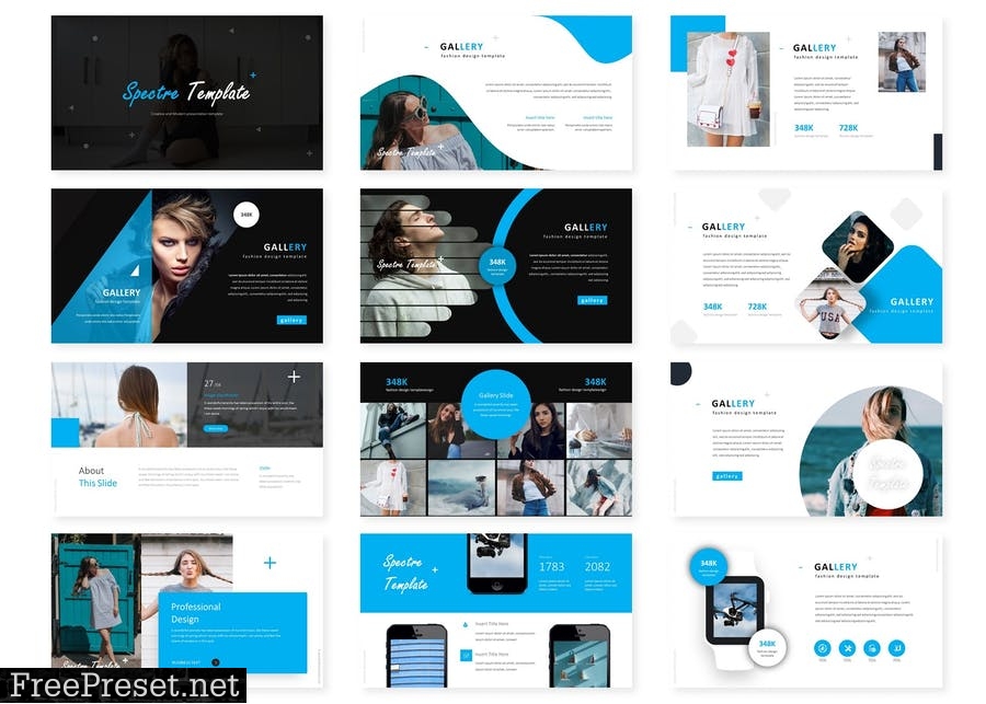 Spectre - Powerpoint Template XT84TF