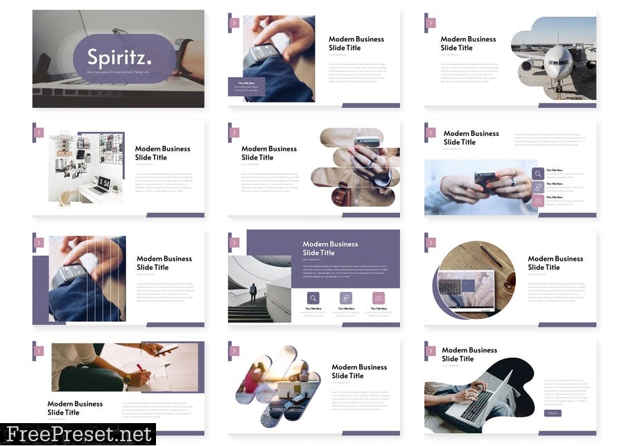 Spiritz - Presentation Template LENP2UC