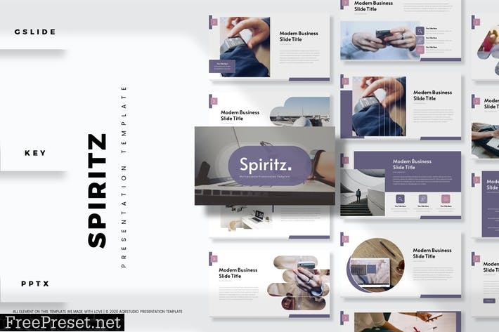 Spiritz - Presentation Template LENP2UC