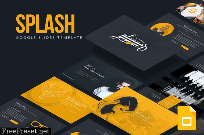 Splash Google Slides Template HAAVSE