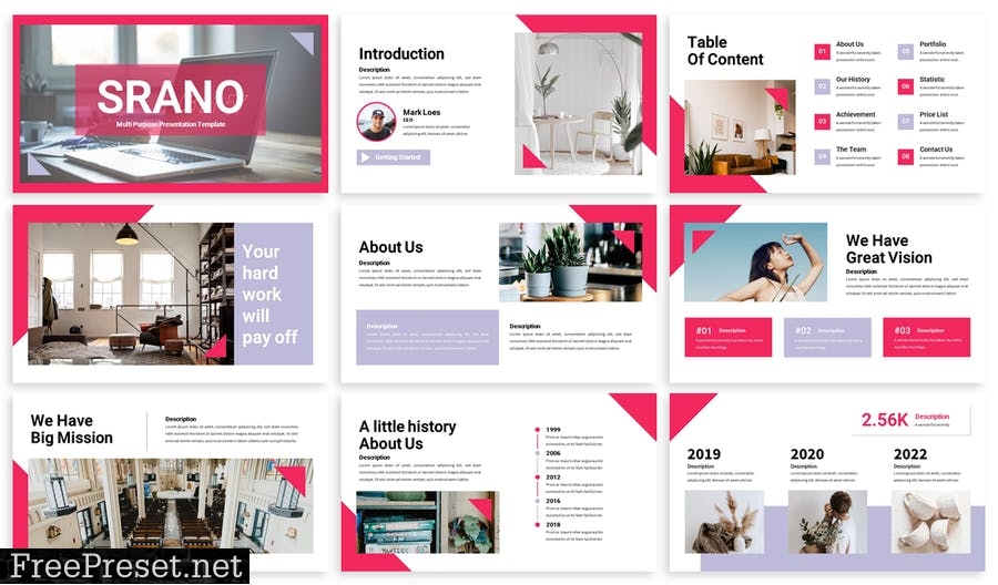 Srano - Business Powerpoint Template R8KZWQ5