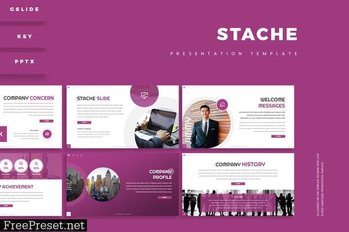 Stache - Presentation Template 5M7LLMU