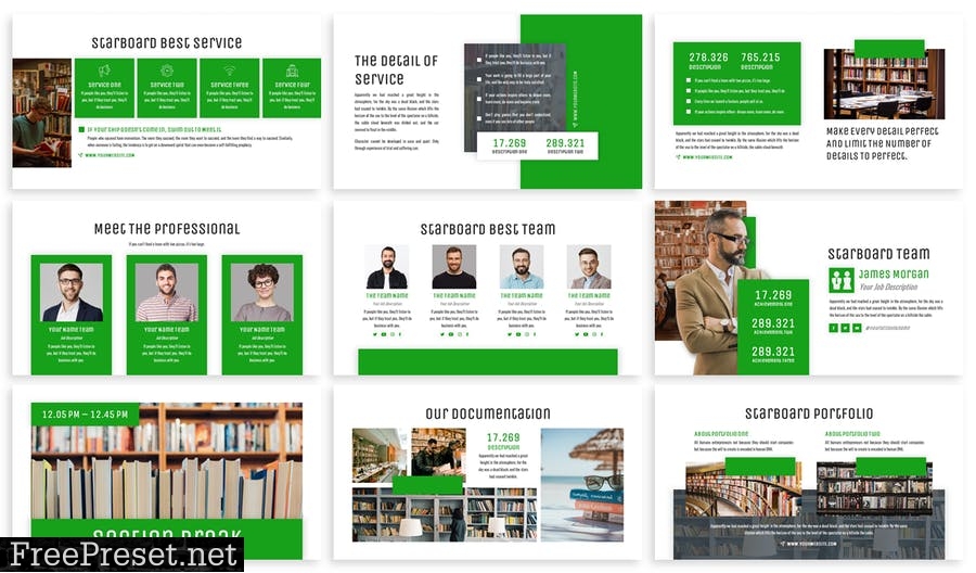 Starboard - Business Template Prensentation ER2CL2M