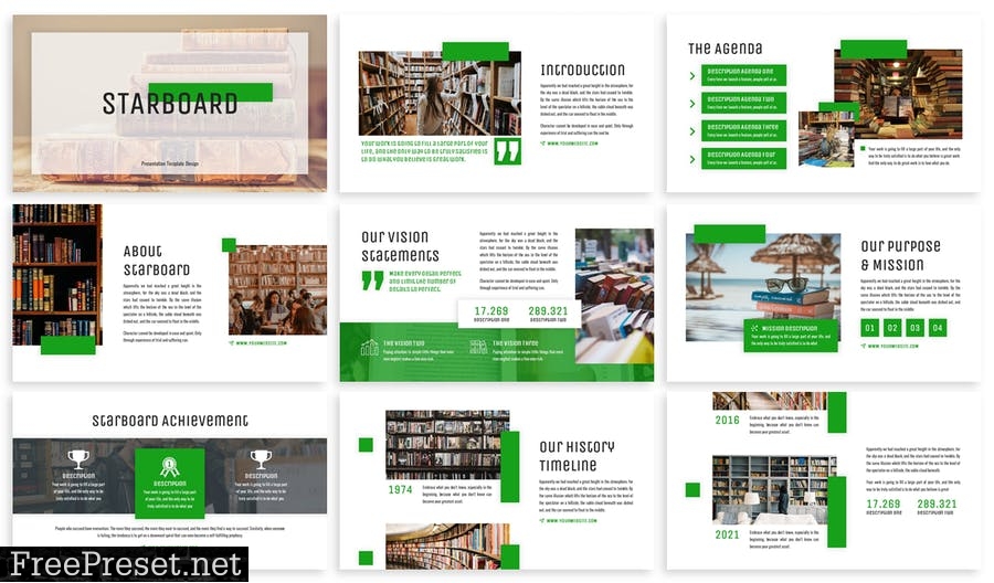 Starboard - Business Template Prensentation ER2CL2M