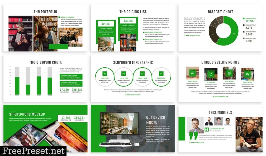 Starboard - Business Template Prensentation ER2CL2M