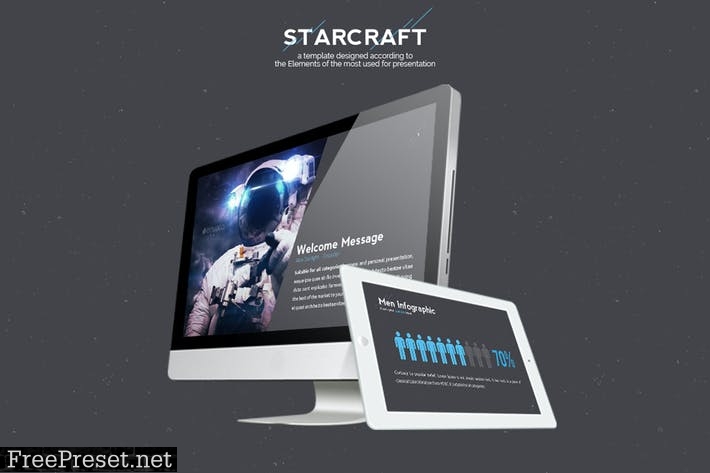 Starcraft Google Slides Template 5NNKS3