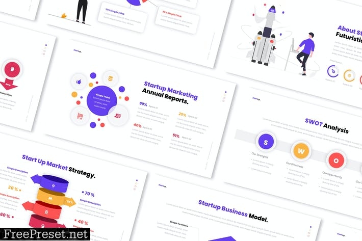 Startup Infographic Presentation Powerpoint NXYVQLA