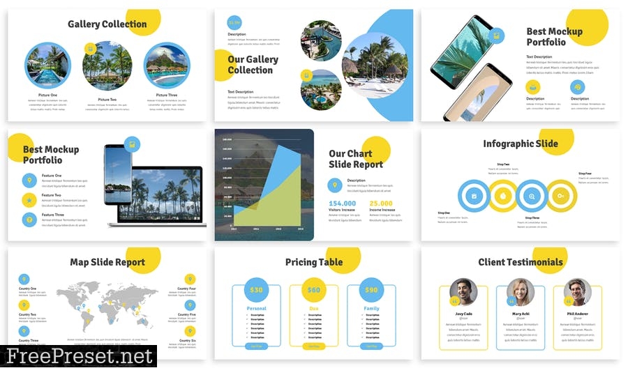 Stela - Travel Powerpoint Template YQVD4SW