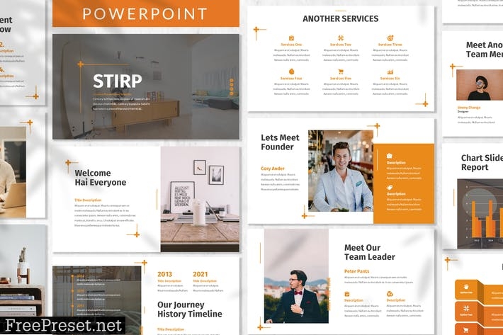 Stirp - Business Powerpoint Template QK6RYYV