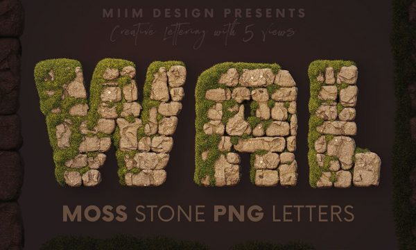Stone Wall - 3D Lettering 6726302