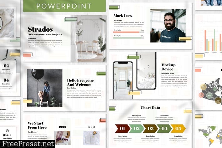 Strados - Agency Powerpoint Template QEJRDVM