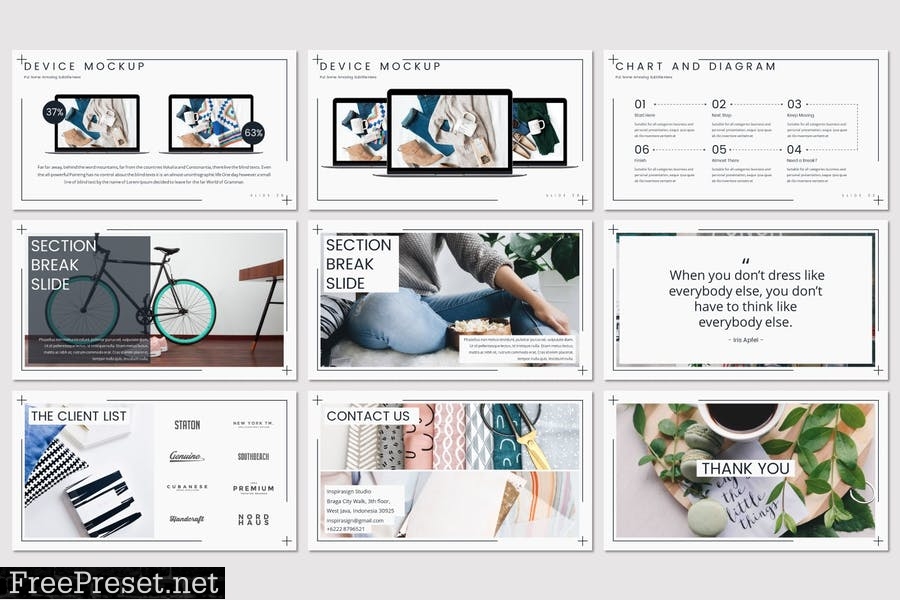 Suave - Powerpoint Template 4CWQYC