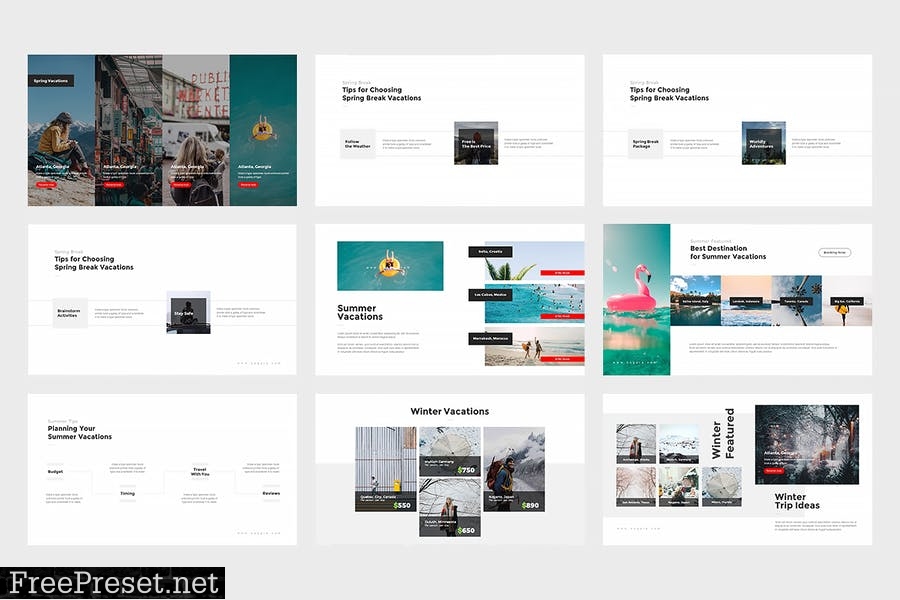 Sugara : Travel Guides Powerpoint Template 7CQZBT