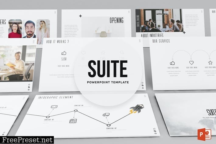 Suite Powerpoint Template SYDZDK