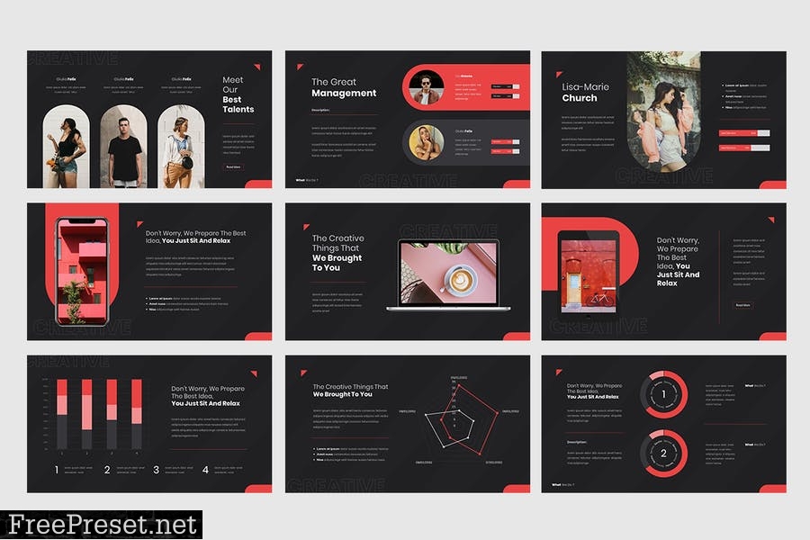 Sukuna - Creative Presentation Template QSXJ8WW