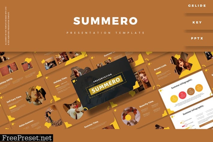 Summero - Presentation Template 89NLG8N