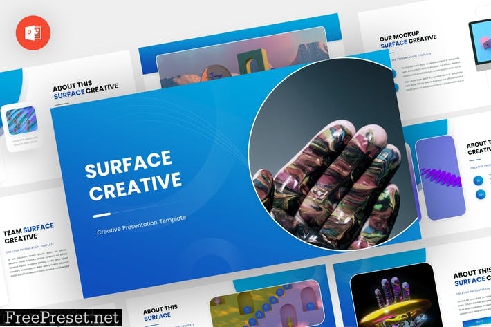 Surface - Creative Powerpoint Template UKSWHKN