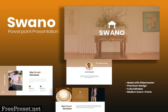 Swano - Powerpoint Template PX6N4WU