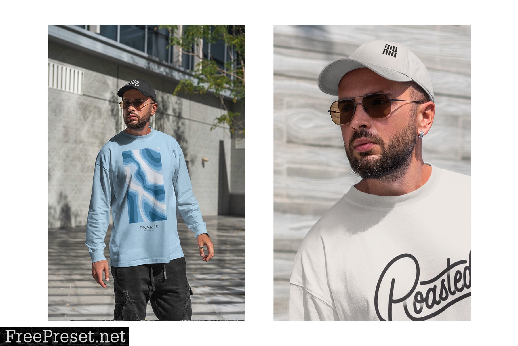 Sweatshirt & Cap MockUps 7387489