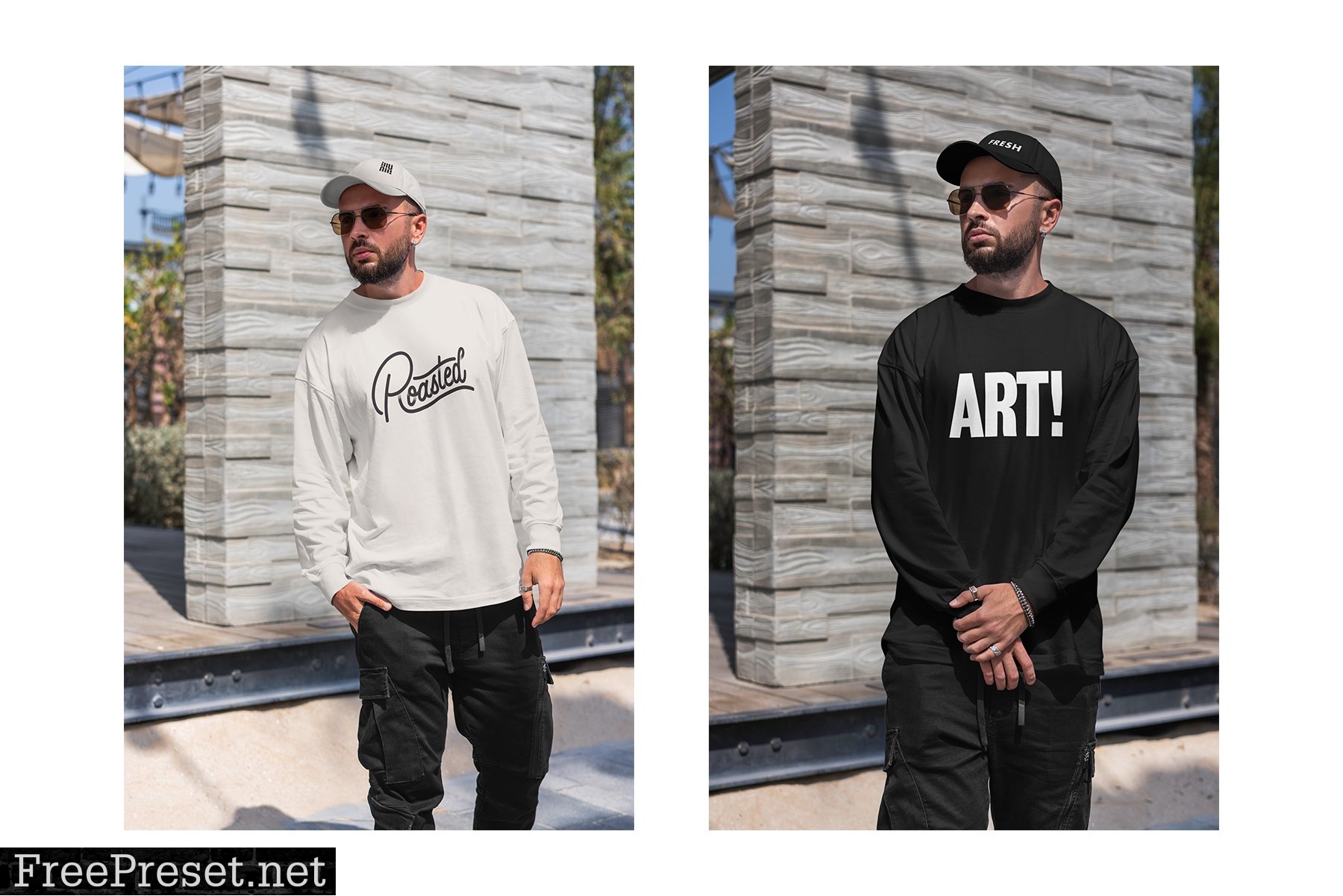 Sweatshirt & Cap MockUps 7387489