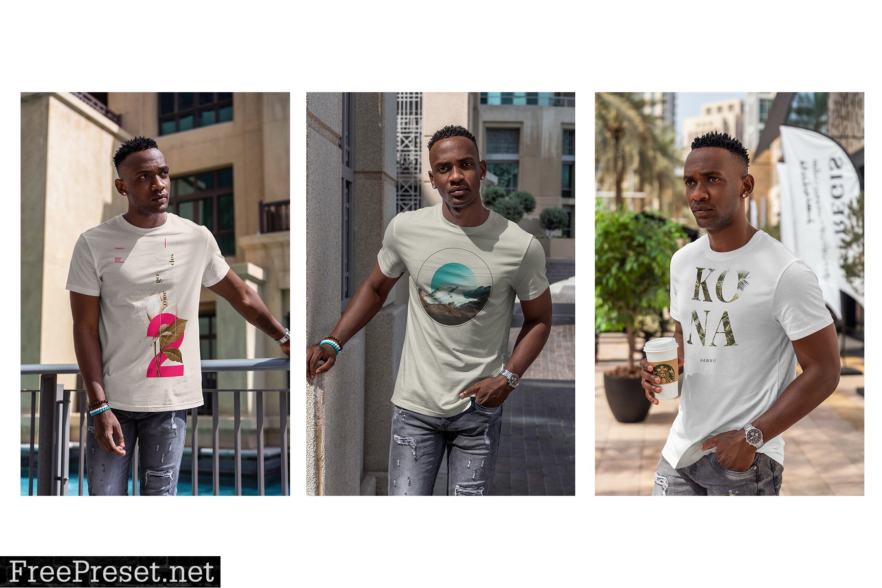 T-Shirt MockUp African Men 7065019