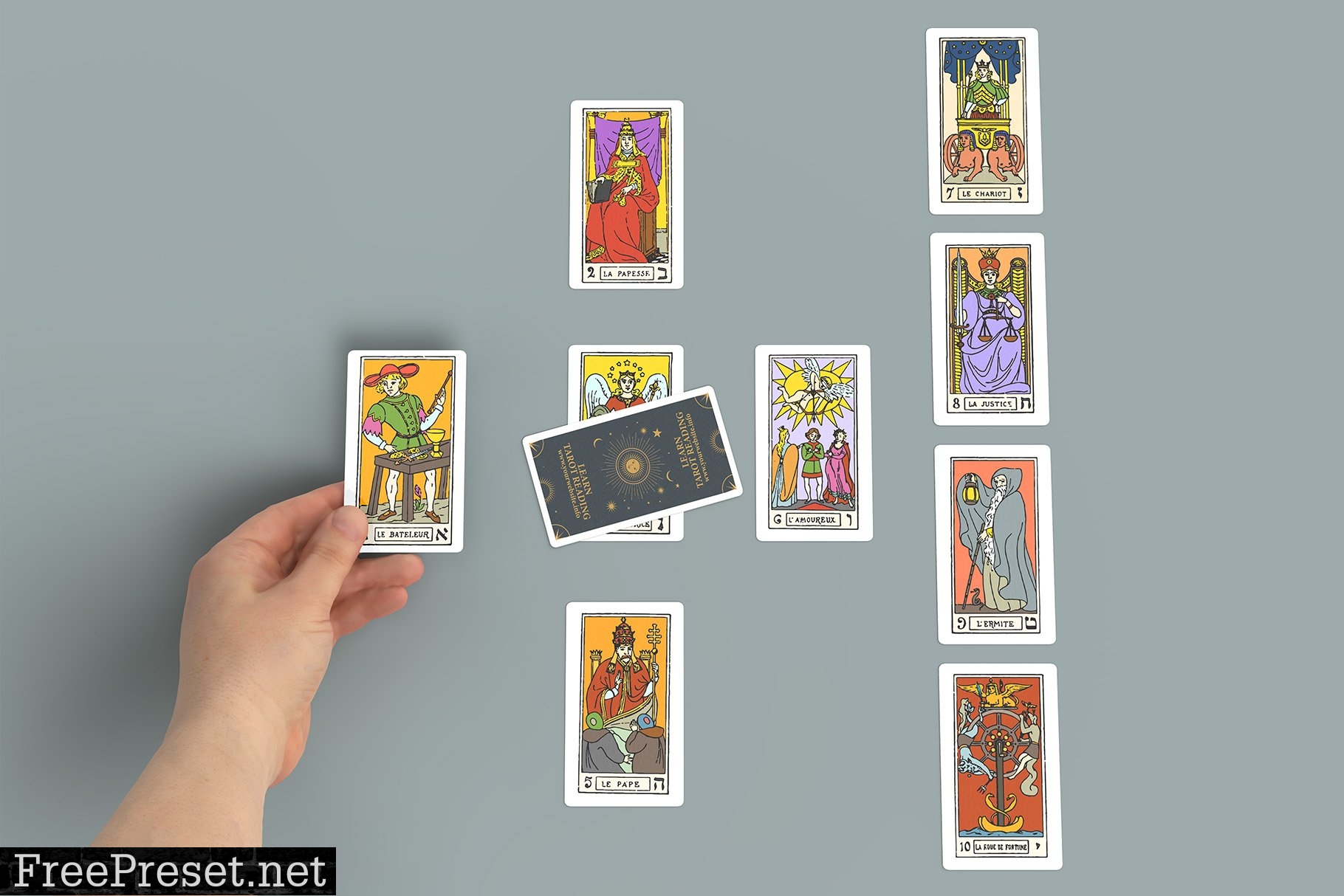 Tarot Spreads Mockup - 8 Views 7434022