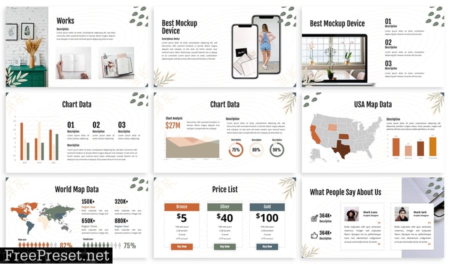 Tayaran - Company Powerpoint Template TCRZT6L