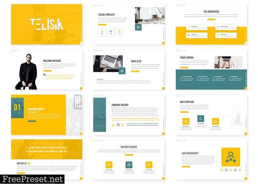 Telisik - Presentation Template QSCEBW7