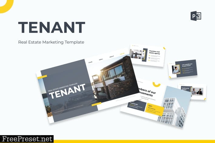 Tenant - Real Estate Marketing Powerpoint JEHWUZW