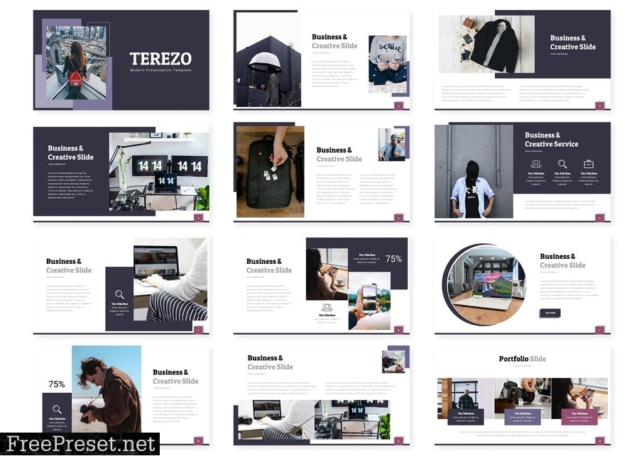 Terezo - Presentation Template RXXCEYR