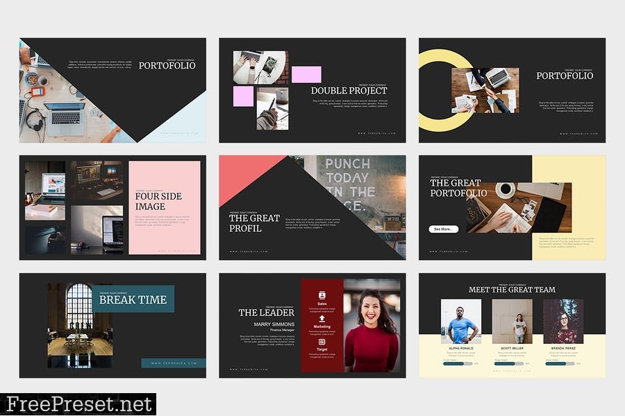 Terrenifa : Multipurpose Powerpoint Template 2THKLA