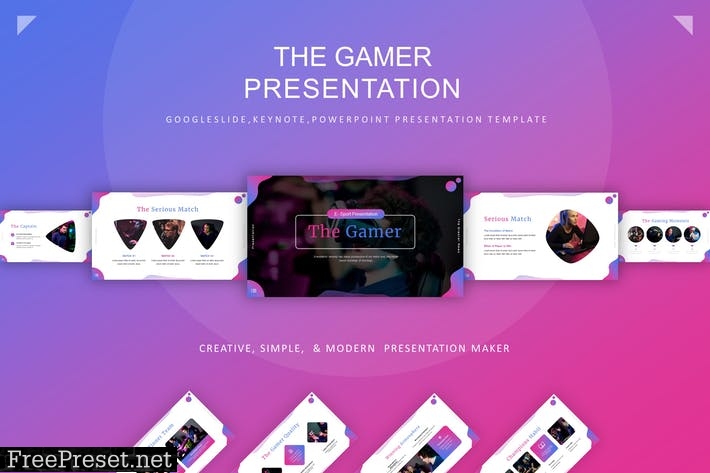 The Gamer Presentation Template AUH3HDF