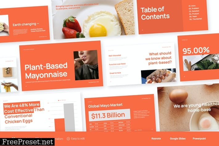 The Mayo - Food and Beverages Pitch Deck RGKBZTS