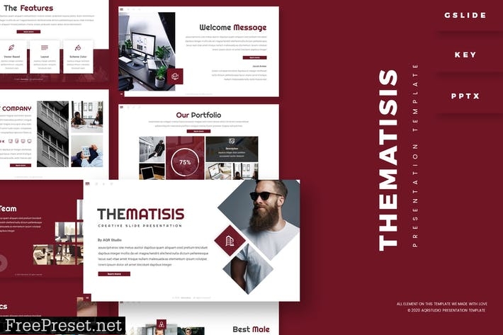 Thematisis - Presentation Template NASJ83Z