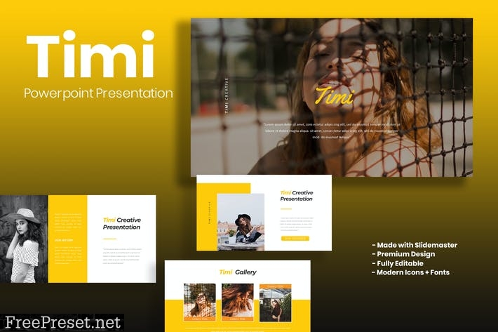 Timi - Powerpoint Template VXK74XA