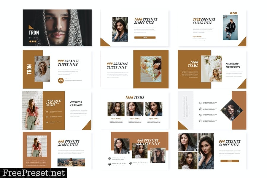 Tiron - Powerpoint Template 96WJHT3