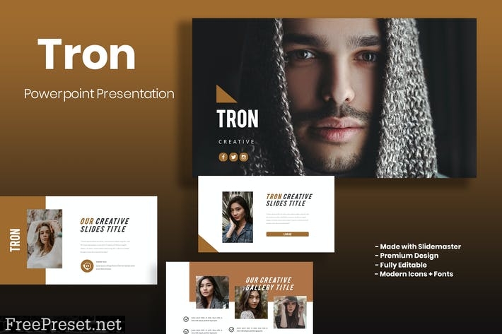 Tiron - Powerpoint Template 96WJHT3