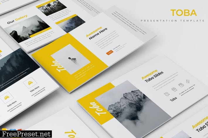 Toba - Presentation Template 7S4EJXV