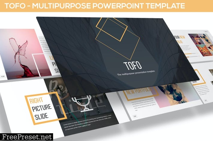 Tofo - Multipurpose Powerpoint Template VVR8R9