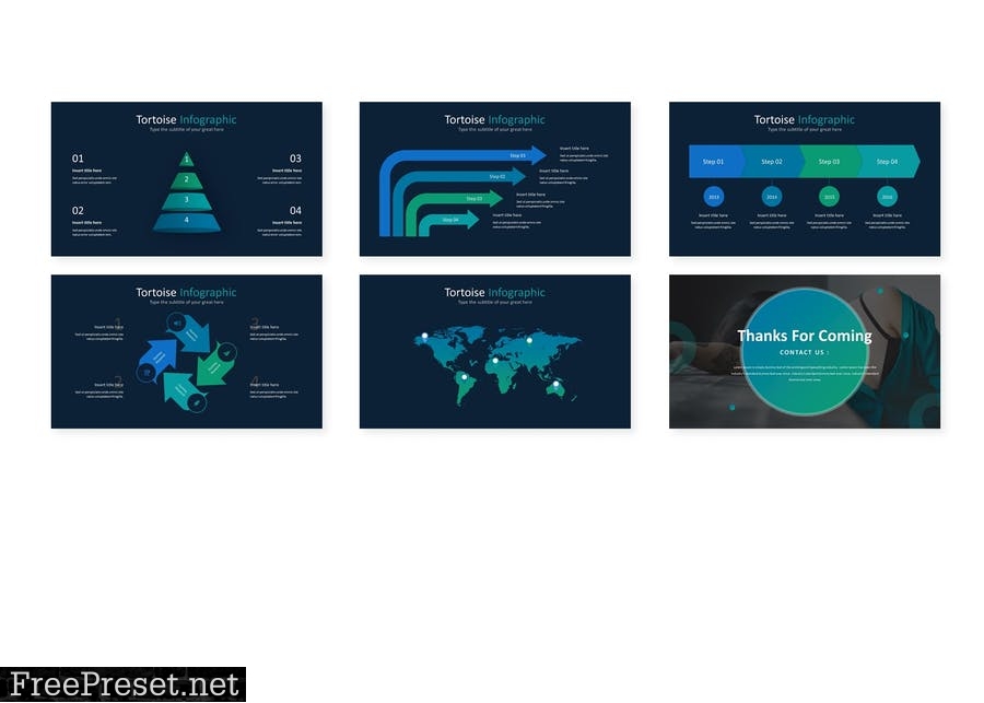 Tortoise - Powerpoint Template 9DAR9G