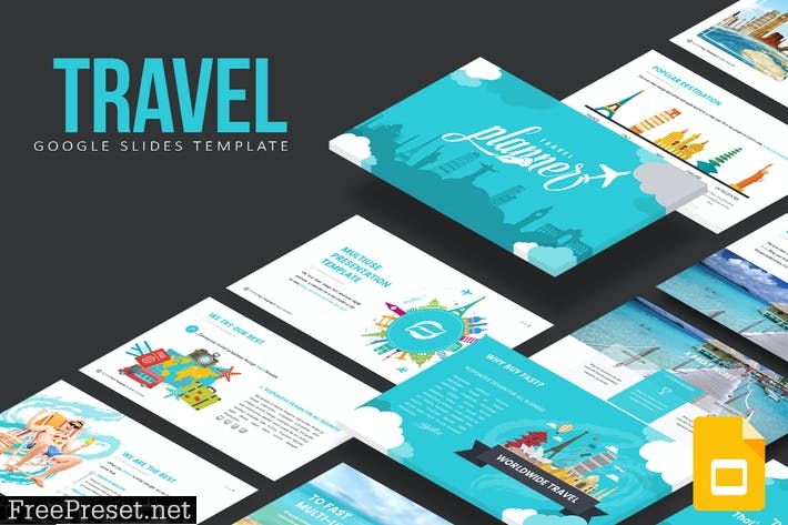 Travel Google Slides Template 7GY2WV