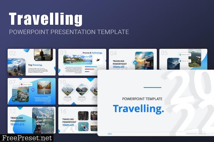 Travel Presentation PowerPoint WBJC5BQ