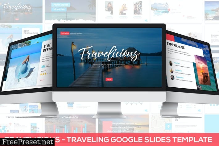Travelicious - Google Slides Template VVQC6L