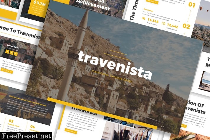 Travenista - Backpackers Template Prensentation THPZJHN