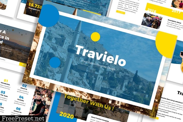 Travielo - Traveling Template Prensentation 6S926ZB