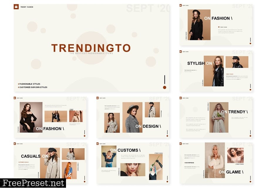 Trendinto | Presentation Template PCEPPUB