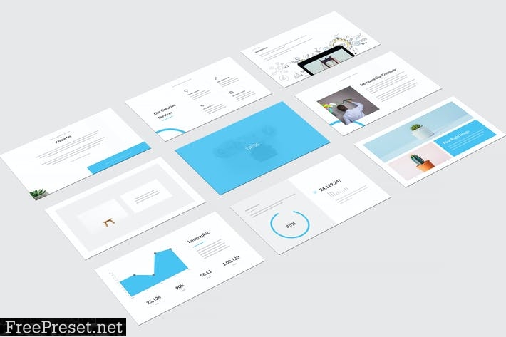 Triss Powerpoint Template AJX7BS