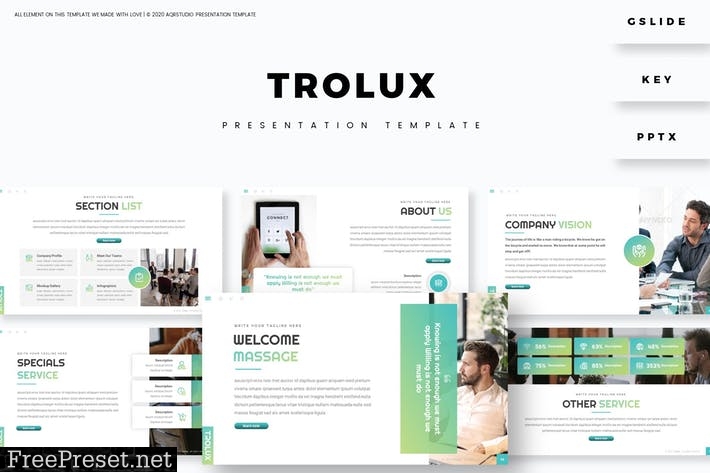 Trolux - Presentation Template LCVFBYE