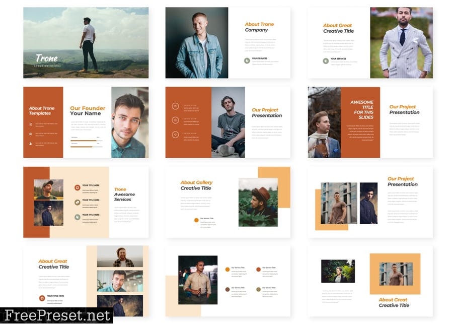 Trone - Presentation Template HACGFR3