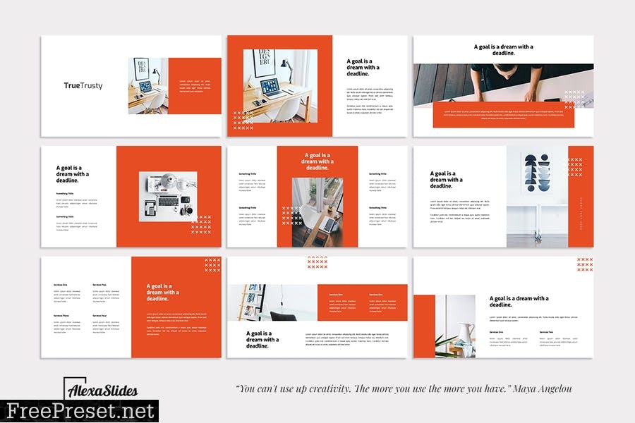 TrueTrusty - Creative Presentation Template F66B3PR